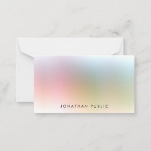 Custom Modern Colourful Template Elegant Simple