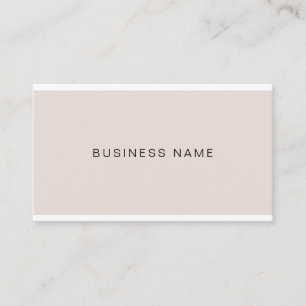 Custom Modern Company Firm Artistic Clean Simple Business Card