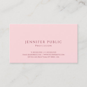 Custom Modern Design Elegant Luxury Premium Silk Business Card