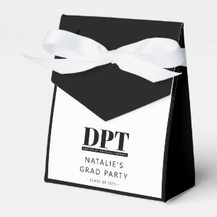 Custom Modern DPT Doctor of Physical Therapy Favour Box