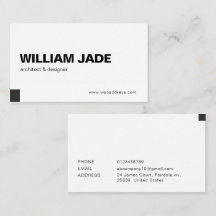 Custom Modern & Elegant Business Card Design