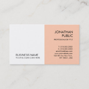 Custom Modern Elegant Corporate Company Template Business Card