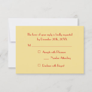Custom Modern Elegant Holiday Christmas Party RSVP Card