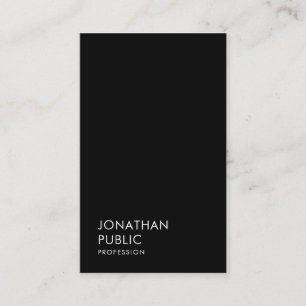 Custom Modern Elegant Professional Simple Template Business Card