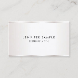 Custom Modern Elegant Simple Template Luxury Business Card