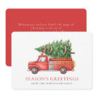 Custom Modern Firefighter Christmas Fire Truck