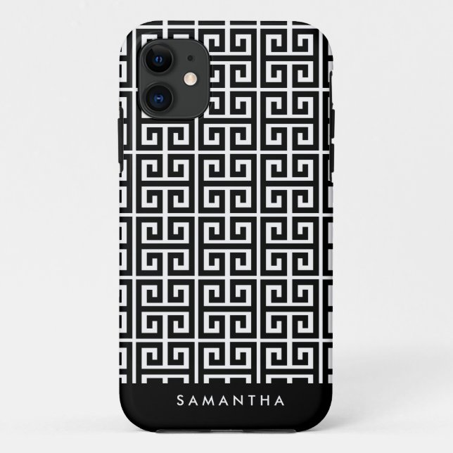 Custom Modern Geo Print iPhone 5/5S Case (Back)