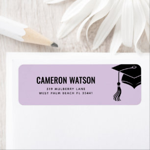 Custom Modern Grad Hat and Tassel Graduation