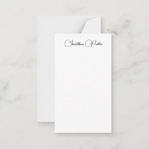 Custom Modern Handwritten Script Name Template