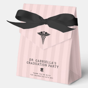 Custom Modern Medical School Doctor Graduation Favour Box