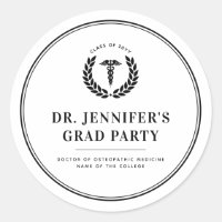 Custom Modern Medical School Graduation