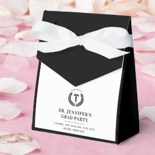 Custom Modern Medical School Graduation Favour Box