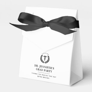 Custom Modern Medical School Graduation Favour Box