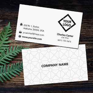 Custom Modern Minimalist Business Card