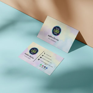 Custom Modern Minimalist Logo for Social Media &  Business Card