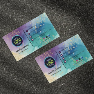 Custom Modern Minimalist Logo for Social Media &  Business Card