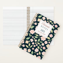 Custom Modern Pink Wildflowers