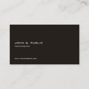 Custom Modern Professional Elegant Template Business Card