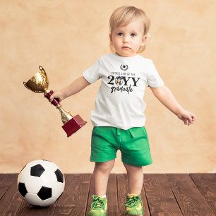 Custom Modern Proud Son of the Graduate Baby T-Shirt