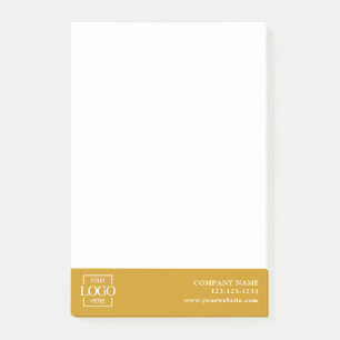 Custom Modern Simple Business Logo Professional  Post-it Notes