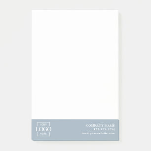 Custom Modern Simple Business Logo Professional Post-it Notes