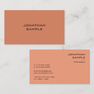 Custom Modern Simple Template Elegant Professional Business Card
