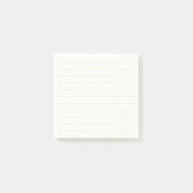 Custom Modern Style Post-it Notes (Front)