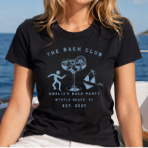 Custom Modern Weekend Bachelorette Beach Party