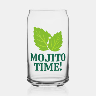 Custom mojito drink can glass for cocktail lovers