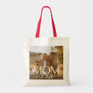 Custom Mom Photo  Tote Bag