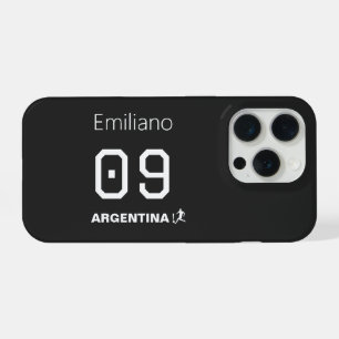 Custom Monochromatic Argentinian National Team iPhone 15 Pro Case