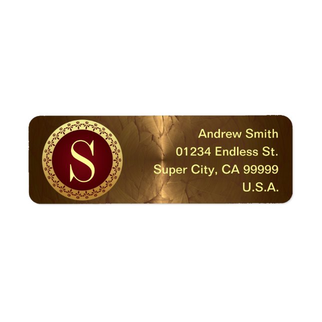 Custom Monogram (Front)