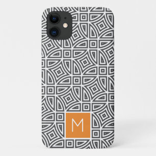 Custom monogram Abstract Pattern phone cases