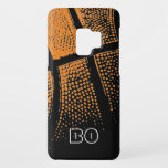 Custom monogram basketball Barely There model Case-Mate Samsung Galaxy S9 Case<br><div class="desc">Custom monogram basketball theme Case-Mate Samsung Galaxy S9 Case. Personalised phone cover with sleek design. Add your own name, quote or monogram letters. Customisable Birthday presents for men women and kids. Elegant gift idea for him or her. Sporty Barely There model with vintage ball image. Make one for yourself, player,...</div>