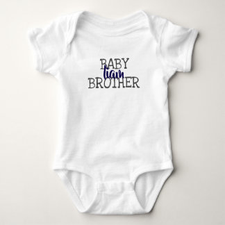 Custom Monogram Boys Matching Brothers Baby Bodysuit