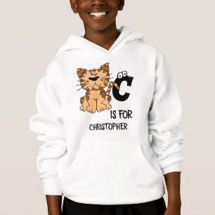 Custom monogram C is for Cats cute kitty kitten