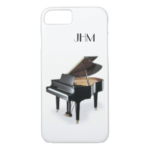 Custom Monogram Classical Music Grand Piano Case-Mate iPhone Case