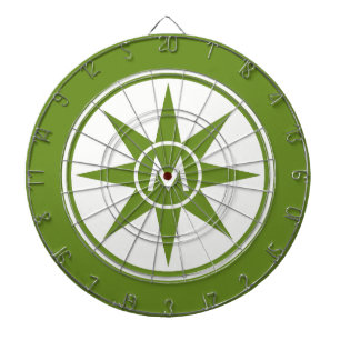 Custom monogram & colour dart board