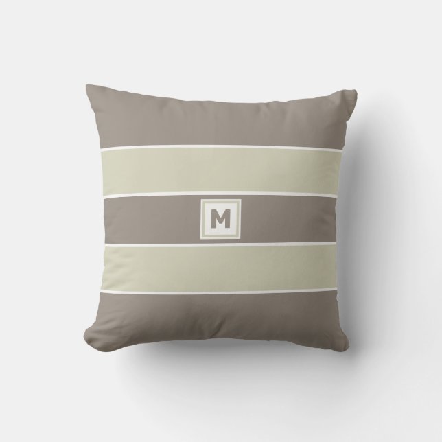 Custom Monogram Cushion (Front)