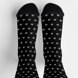 Custom Monogram Custom Colour Socks