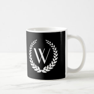 Custom Monogram Elegant Coffee Mug