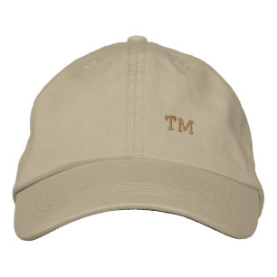 Custom Monogram Embroidered Hat