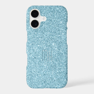Custom Monogram Faux Glitter Bling