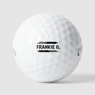 Custom Monogram Golf Ball - Personalised Golf Gift