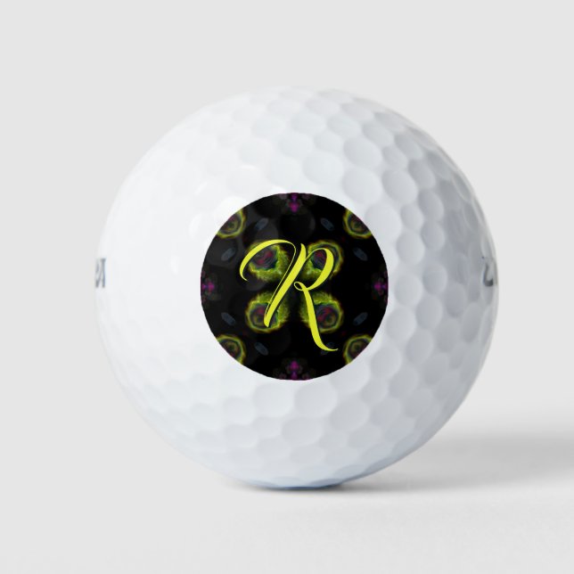 Custom monogram golf balls (Front)