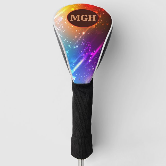 Custom Monogram Golf Head Cover (Front)