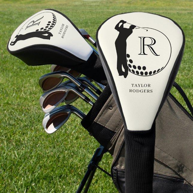 Custom Monogram Golf Swing Head Cover (Creator Uploaded)