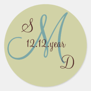 Custom Monogram label