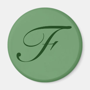 Custom Monogram Magnet