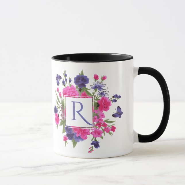 Custom Monogram Mother's Day Gift Mug (Right)